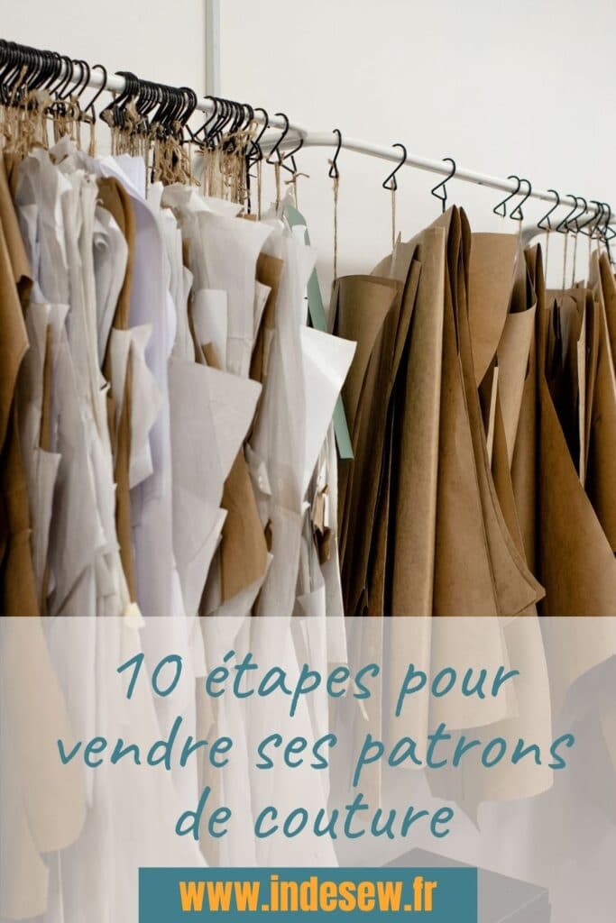10 étapes pour vendre ses patrons de couture