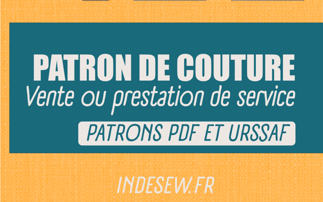 Patrons de couture vente ou presta de service