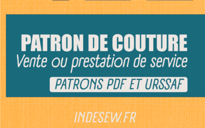 Vendre ses patrons PDF : prestation de service ou vente?