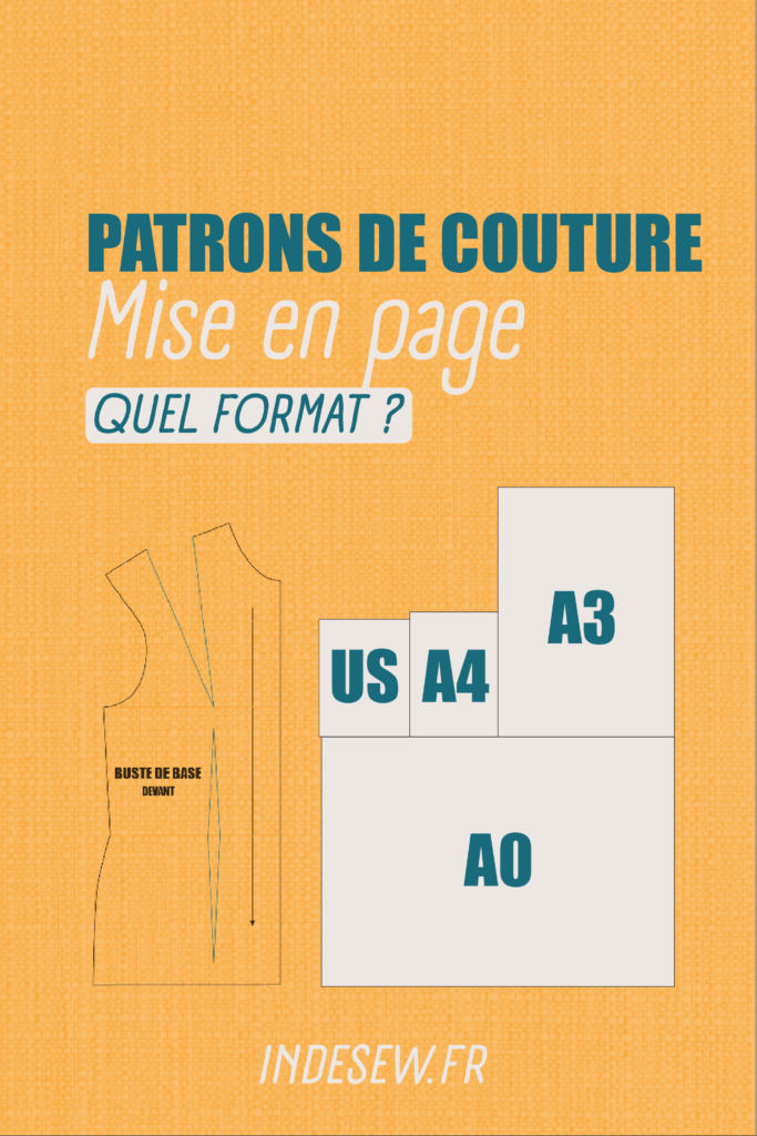 Formats patrons de couture