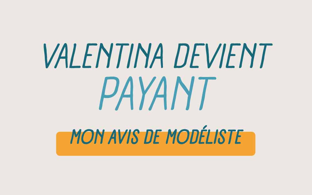Valentina payant logiciel de modélisme